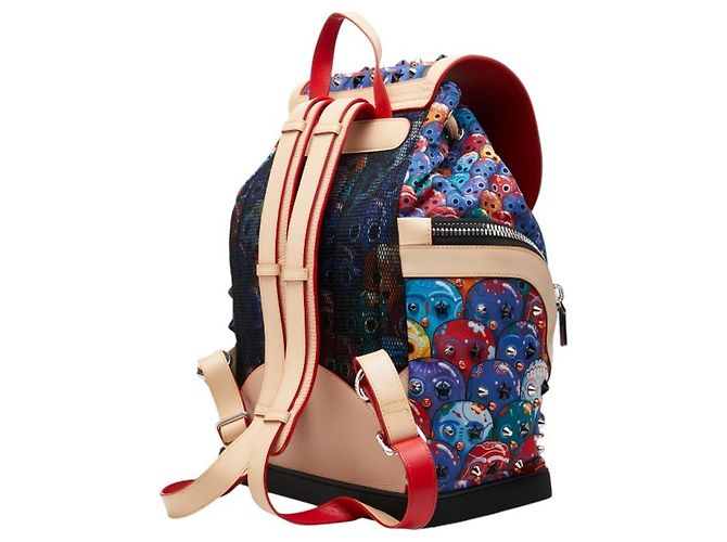 Zaino Christian Louboutin Explorer Funk Skull Multicolore - vista 2