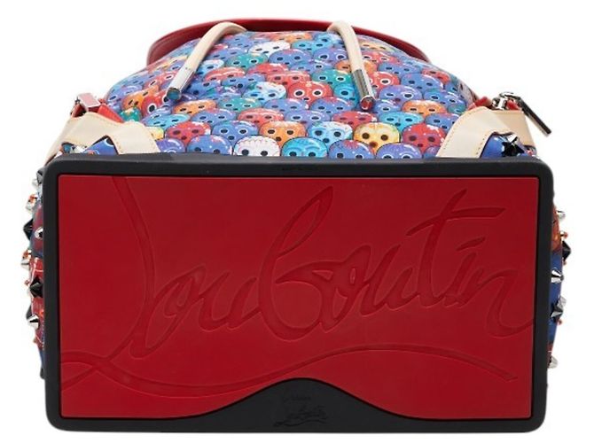 Zaino Christian Louboutin Explorer Funk Skull Multicolore - vista 3
