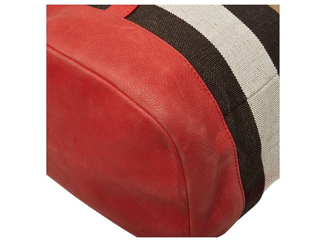 Burberry Check Backpack Multiple colors Beige - view 4