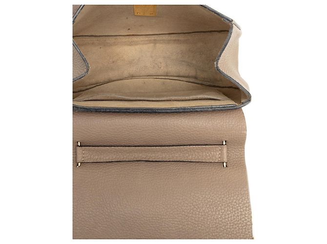 Bolsa de Ombro Chloé Drew Chain Bege - vista 4