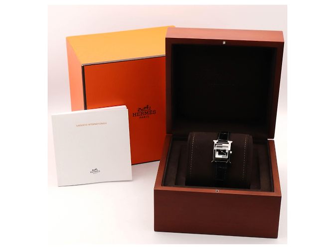 Reloj de pulsera Hermès H-Watch O Carre Small Diamond - vista 10