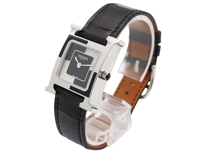 Reloj de pulsera Hermès H-Watch O Carre Small Diamond - vista 2
