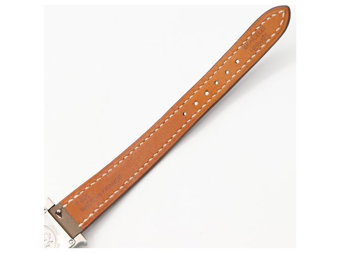 Hermès Hermes H-Watch Mini Armbanduhr Diamant-Lünette - Ansicht 12