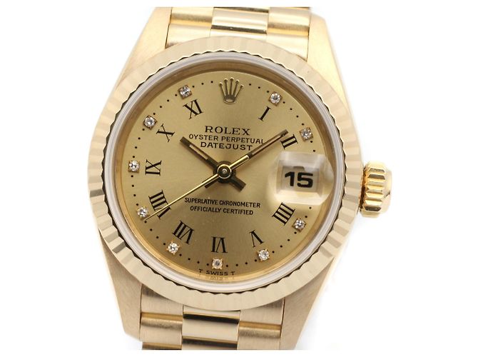 Relógio Rolex Datejust 10P Diamond E-Serial - vista 3