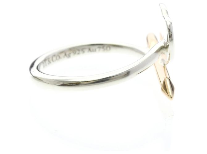 Autre Marque Anello Tiffany Lovestruck in oro rosa e argento D'oro - vista 4