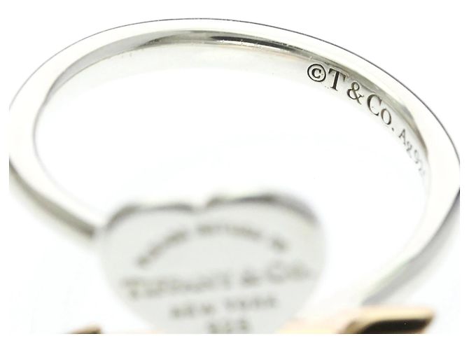 Autre Marque Anello Tiffany Lovestruck in oro rosa e argento D'oro - vista 5