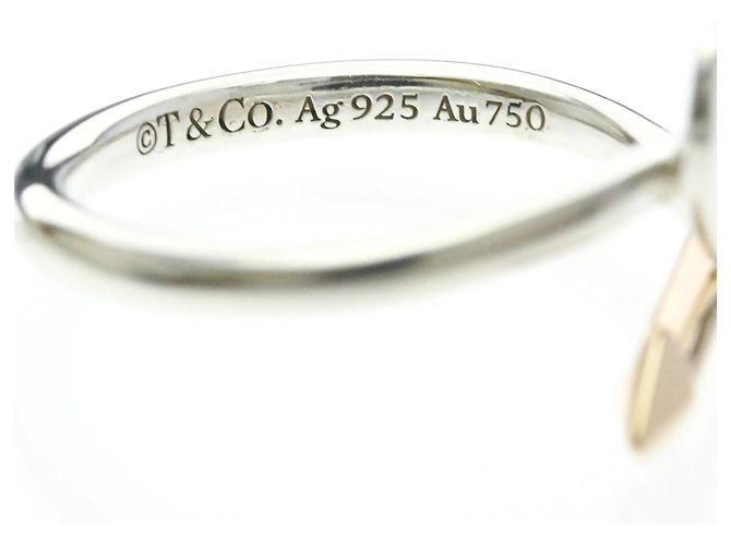 Autre Marque Anello Tiffany Lovestruck in oro rosa e argento D'oro - vista 8