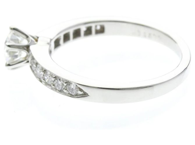 Autre Marque Anillo de compromiso Tiffany de diamantes Plata - vista 2