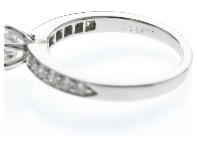 Autre Marque Anillo de compromiso Tiffany de diamantes Plata - vista 6