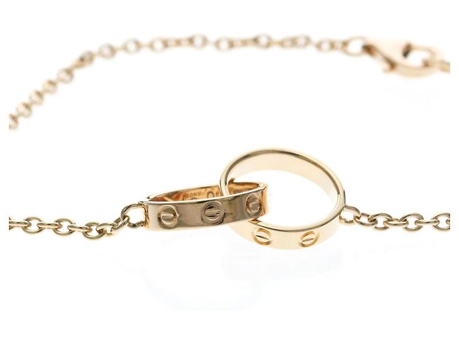 Bracciale Cartier Baby Love in oro rosa D'oro - vista 2
