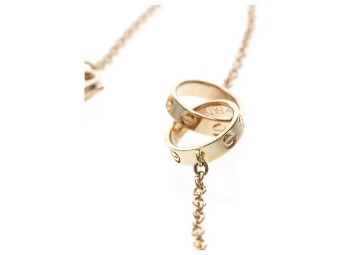 Bracciale Cartier Baby Love in oro rosa D'oro - vista 3