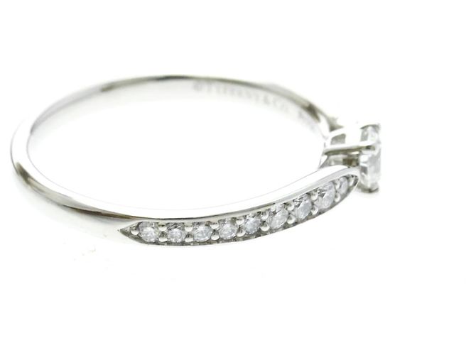 Autre Marque Tiffany Harmony Pavé Diamantring Silber - Ansicht 4