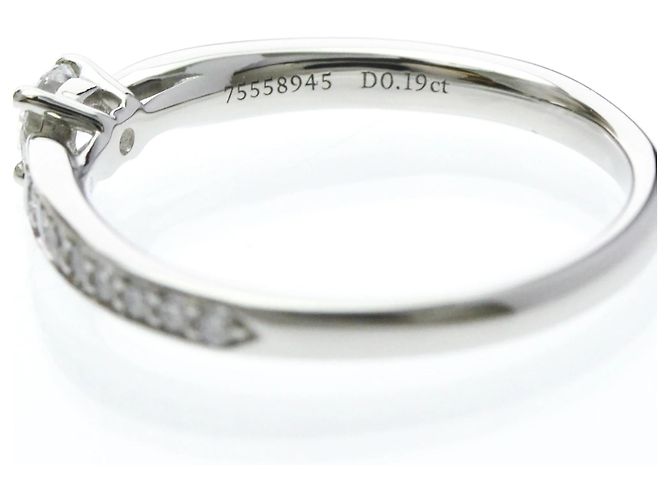 Autre Marque Tiffany Harmony Pavé Diamantring Silber - Ansicht 6
