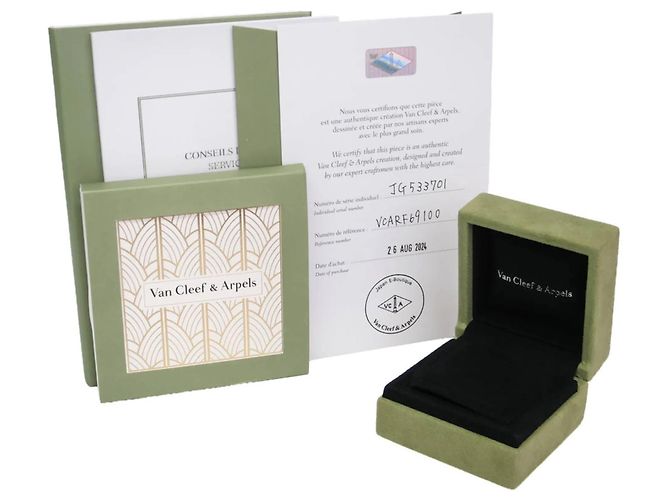 Colgante Sweet Alhambra Van Cleef & Arpels Dorado - vista 10