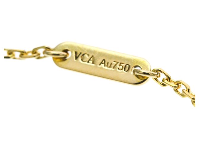 Colgante Sweet Alhambra Van Cleef & Arpels Dorado - vista 11