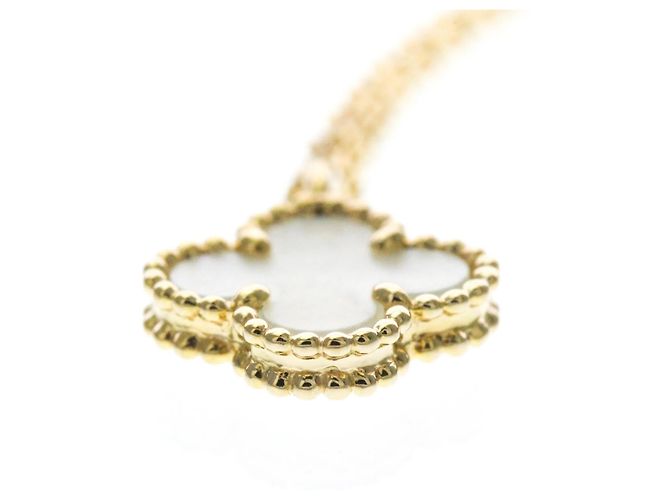 Colgante Sweet Alhambra Van Cleef & Arpels Dorado - vista 4
