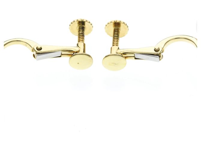 Orecchini a clip Tasaki Balance Plus Pearl Yellow Gold - vista 12