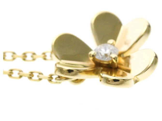 Van Cleef & Arpels Frivole Mini Halskette RPOJ100 Golden - Ansicht 5