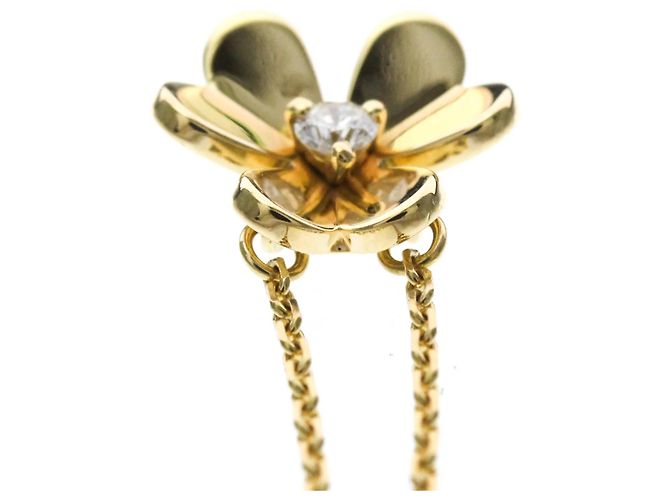 Van Cleef & Arpels Frivole Mini Halskette RPOJ100 Golden - Ansicht 6