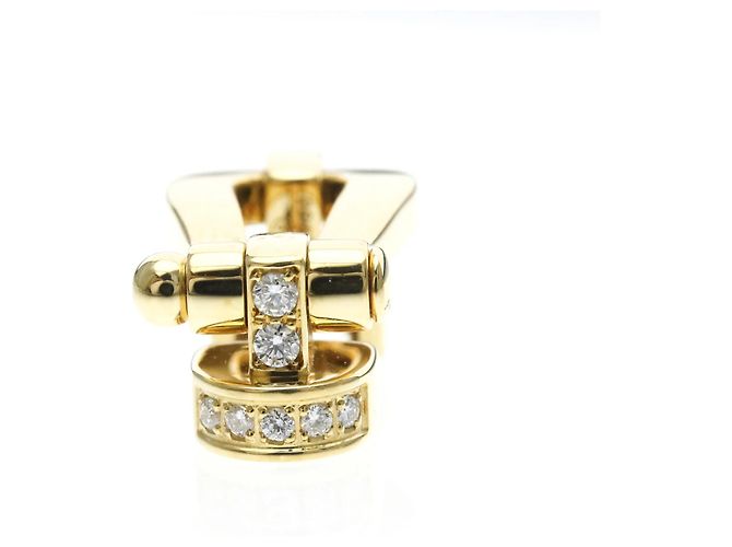Pulsera Fred Force 10 Diamantes Dorado - vista 11