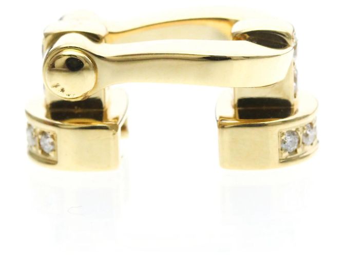 Pulsera Fred Force 10 Diamantes Dorado - vista 12