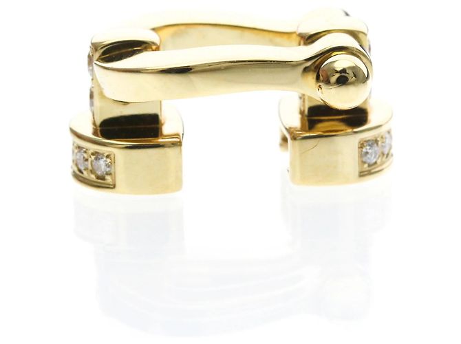 Pulsera Fred Force 10 Diamantes Dorado - vista 9