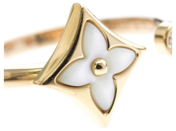 Anello Louis Vuitton Star Blossom in oro rosa (18K) D'oro - vista 11