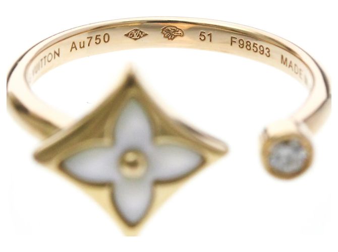 Anello Louis Vuitton Star Blossom in oro rosa (18K) D'oro - vista 6