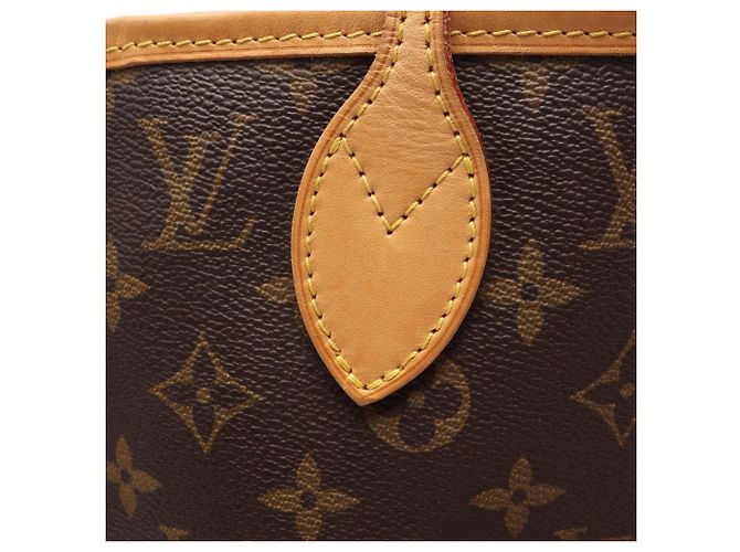Louis Vuitton Neverfull MM Tote Bag Braun - Ansicht 13