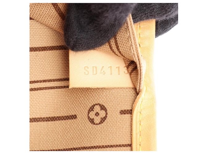 Louis Vuitton Neverfull MM Tote Bag Braun - Ansicht 5