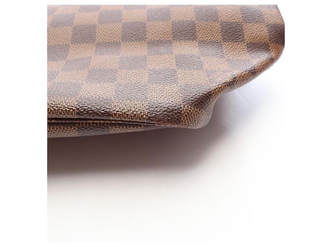 Sac Cabas Louis Vuitton Neverfull MM Marron Damier ebène - vue 8
