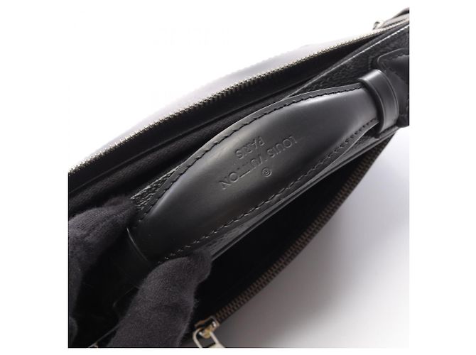 Marsupio Louis Vuitton Monogram Eclipse Nero - vista 8