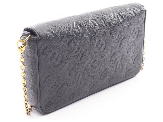 Louis Vuitton Pochette Felicie Nero - vista 2