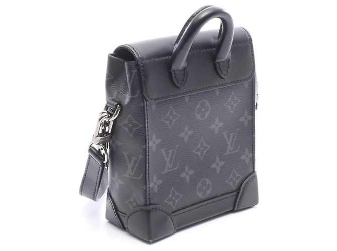 Borsa a tracolla 2-Way Louis Vuitton Nano Steamer Nero - vista 2