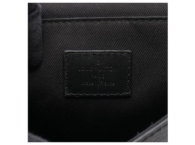 Borsa a tracolla 2-Way Louis Vuitton Nano Steamer Nero - vista 4