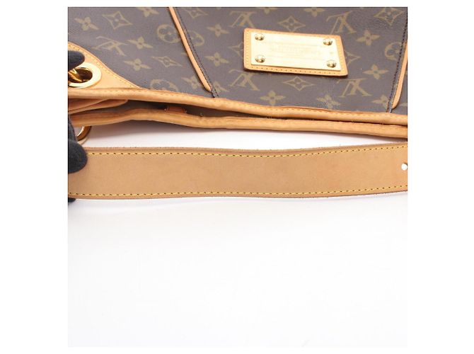 Borsa a tracolla Louis Vuitton Galliera PM Monogram Marrone - vista 12