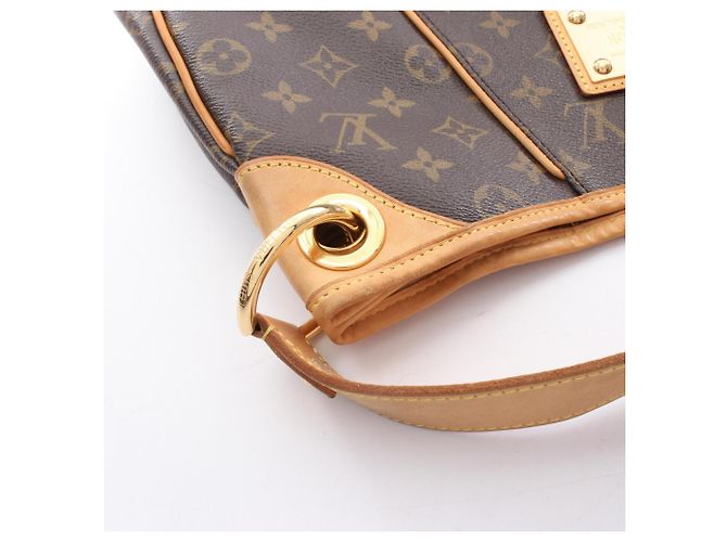 Borsa a tracolla Louis Vuitton Galliera PM Monogram Marrone - vista 13