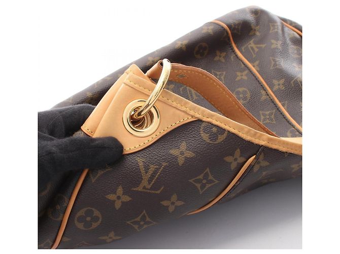 Borsa a tracolla Louis Vuitton Galliera PM Monogram Marrone - vista 14