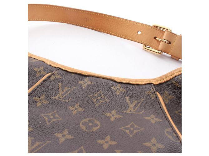 Borsa a tracolla Louis Vuitton Galliera PM Monogram Marrone - vista 15
