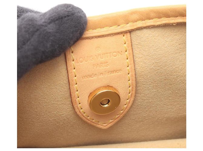 Borsa a tracolla Louis Vuitton Galliera PM Monogram Marrone - vista 4