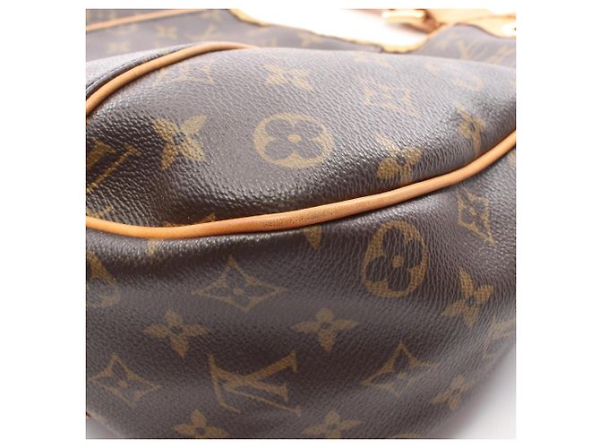 Borsa a tracolla Louis Vuitton Galliera PM Monogram Marrone - vista 7