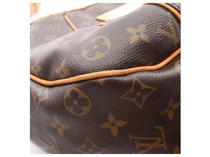 Borsa a tracolla Louis Vuitton Galliera PM Monogram Marrone - vista 9
