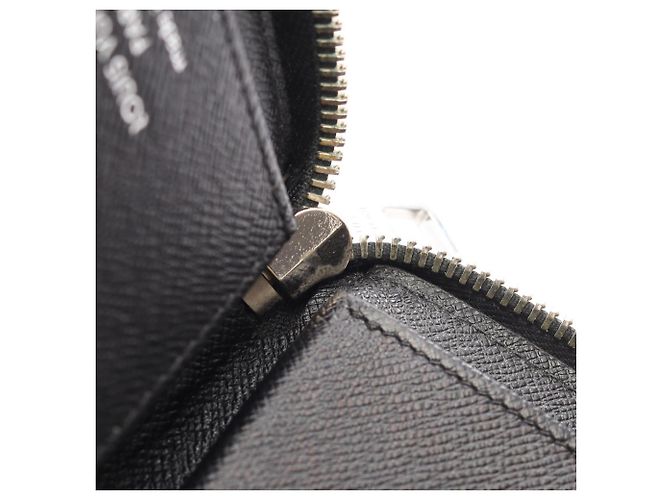 Cartera larga Louis Vuitton Damier Graphite Negro - vista 11