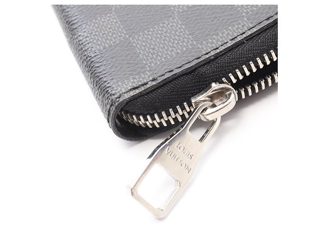 Cartera larga Louis Vuitton Damier Graphite Negro - vista 13