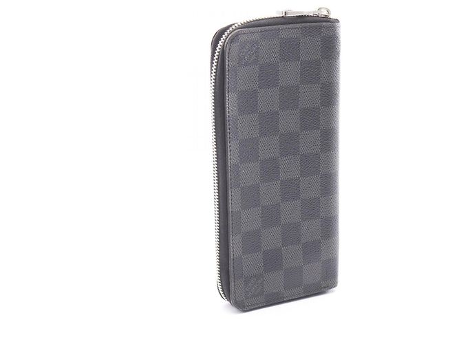 Cartera larga Louis Vuitton Damier Graphite Negro - vista 2