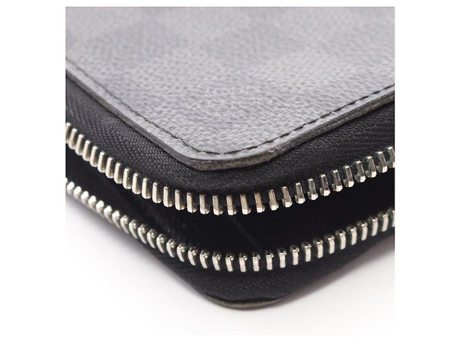 Cartera larga Louis Vuitton Damier Graphite Negro - vista 8