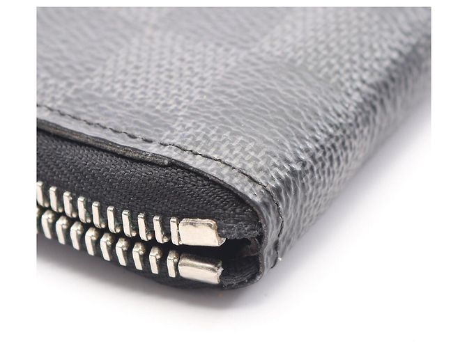 Cartera larga Louis Vuitton Damier Graphite Negro - vista 9