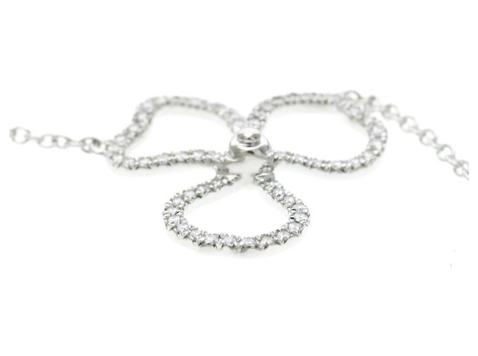 Autre Marque Collana Tiffany Open Paper Flower Argento - vista 4