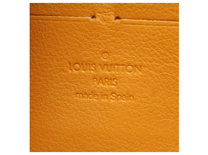 Zippy Louis Vuitton Monogram Denim Long Wallet Black - view 4