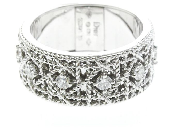 Christian Dior My Dior Diamond Ring Silvery - view 3